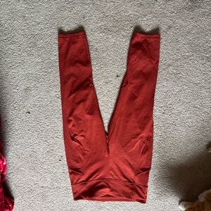 Athleta Red Leggings